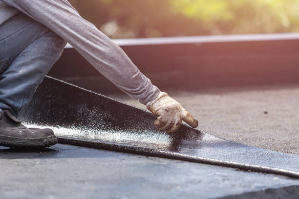 Professional Basement Waterproofing technician working in Tontogany, OH